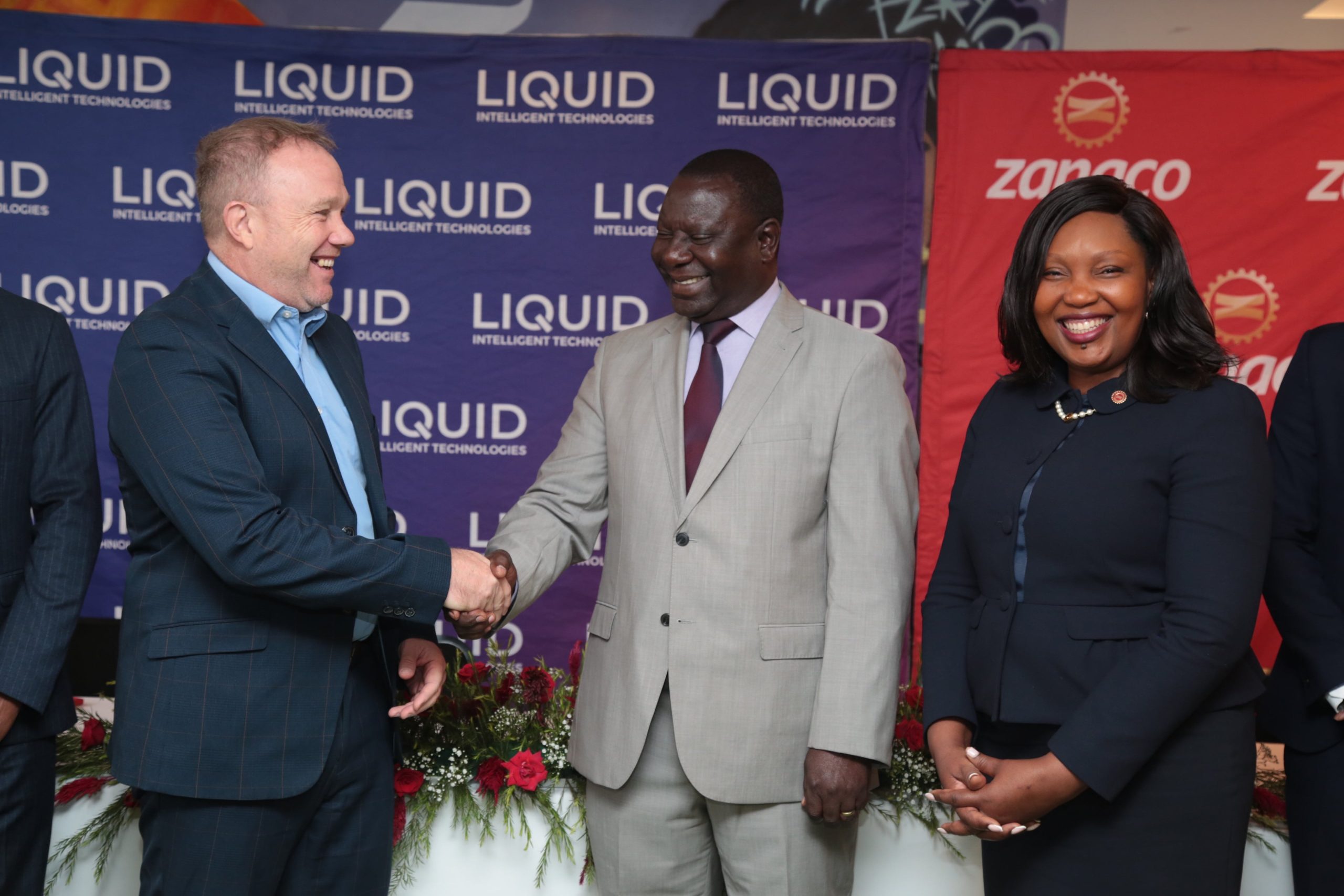Liquid & Zanaco partnership handshake